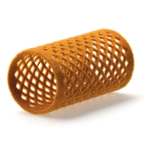 Bravehead Flock Curlers Orange 32mm 12-pack