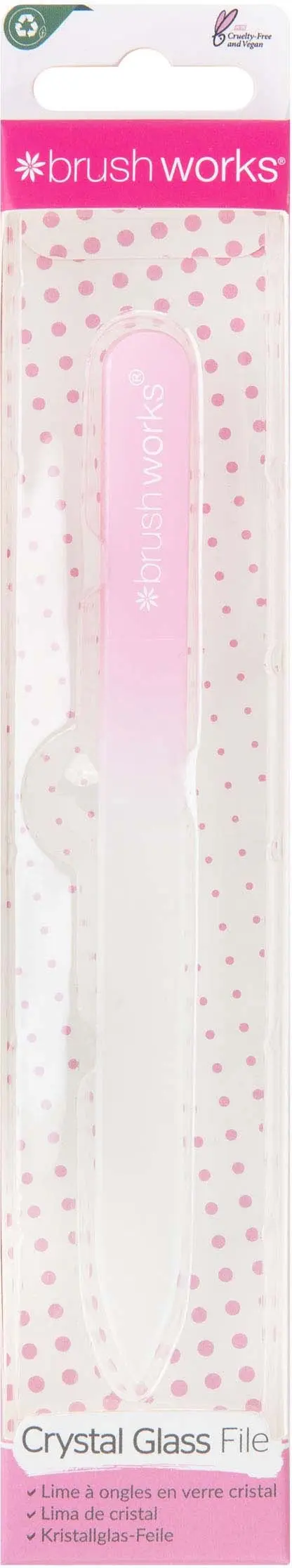 Brushworks Crystal Glass File