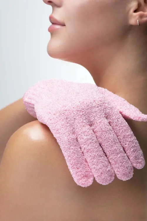 Brushworks Exfoliating gloves