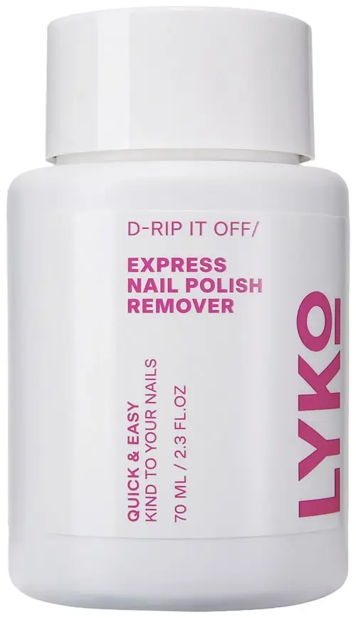 By Lyko D-rip it off express nail polish remover 70 ml