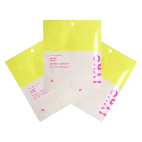 By Lyko Glow boost Hydrogel Face Mask Trio