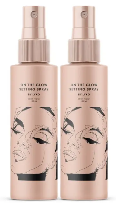 By Lyko On the Glow Setting Spray 2 x 100 ml