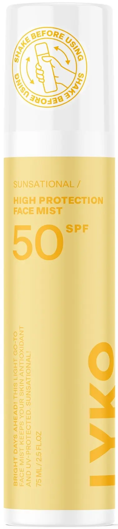 By Lyko Sunsational SPF 50 Face Mist 75 ml