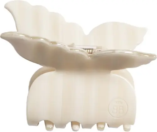 ByBarb hair accessories Butterfly hair claw white
