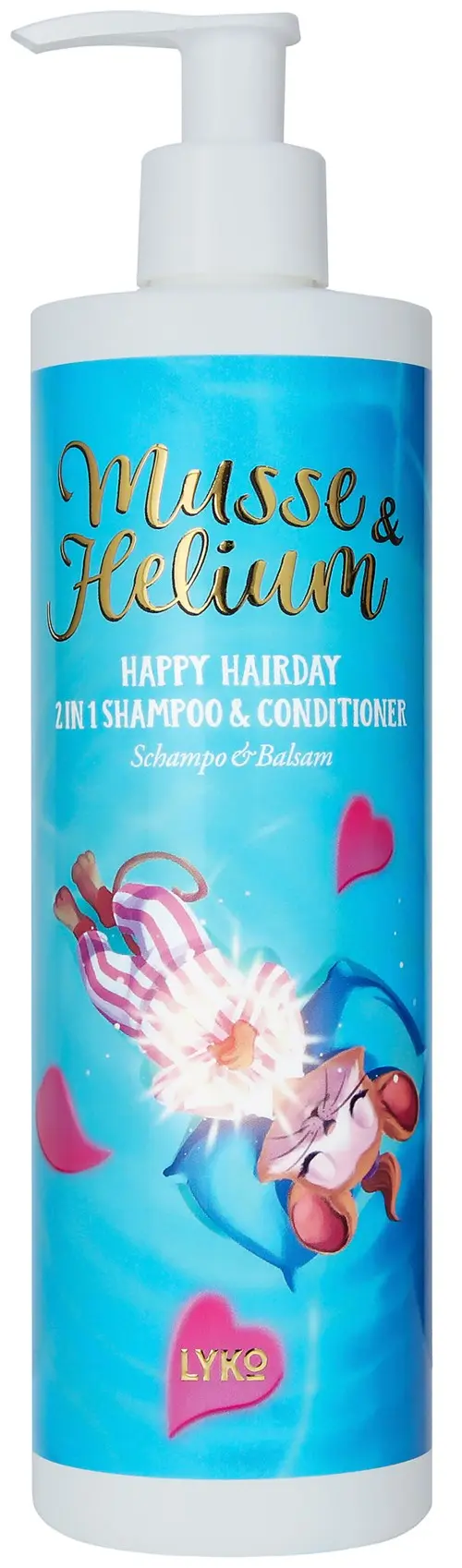 ByLyko x Musse & Helium 2-in-1 Schampo Balsam 400 ml