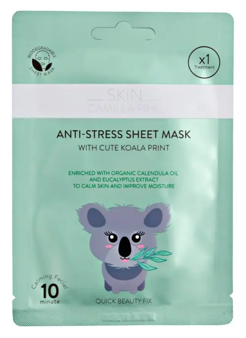 Camilla Pihl Cosmetics Koala Sheet Mask 23g