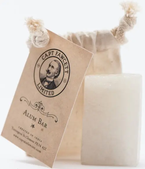 Captain Fawcett Traditional Alum Bar 90g