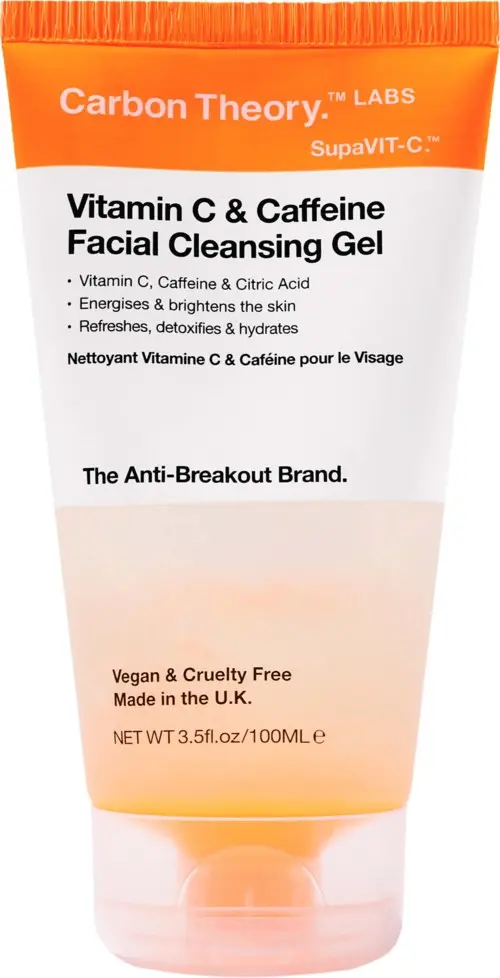 Carbon Theory Vitamin C & Caffeine Facial Cleansing Gel 100 ml