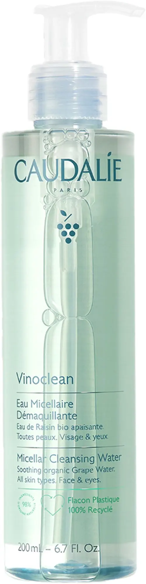 Caudalie Vinoclean Micellar Cleansing Grape Water 200 ml