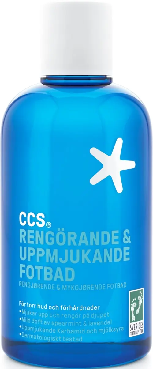 CCS Rengörande & uppmjukande fotbad 250 ml