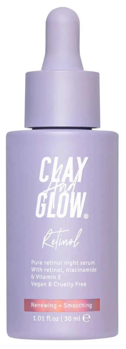 Clay And Glow Retinol night serum 30 ml