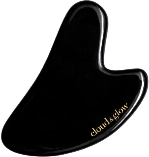 Cloud & Glow Obsidian Gua Sha