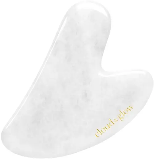 Cloud & Glow White Jade Gua Sha
