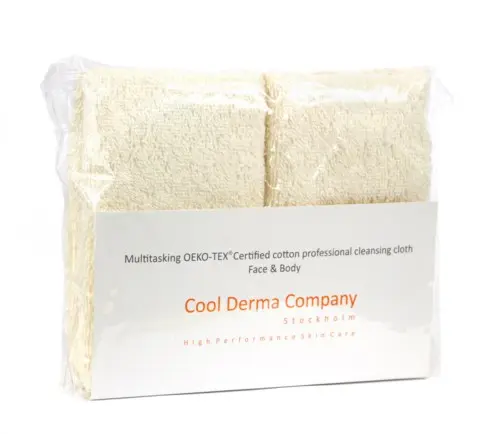 Cool Derma Organic cotton wash cloth
