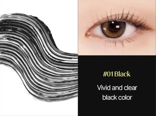 Cosnori Perfect Setting Waterproof Mascara 01 Black