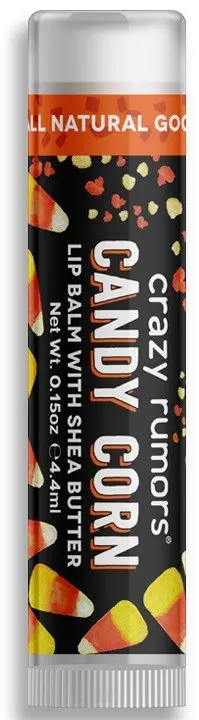 Crazy Rumors Candy Corn Lip Balm