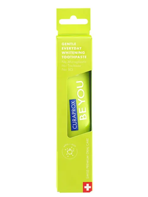 Curaprox Tandkräm Be You, Äpple & Aloe vera, 60 ml