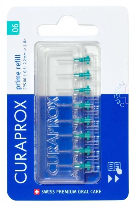 Curaprox CPS 06 Prime refill, 8-pack