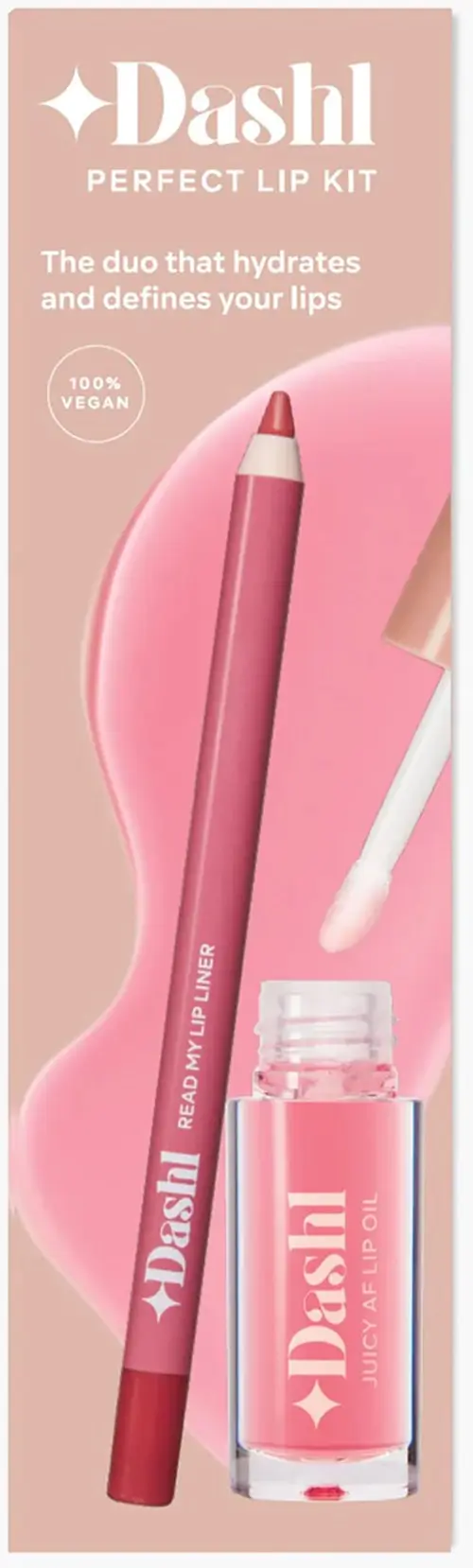 Dashl Perfect Lip Kit Toffeelicious / Blushing