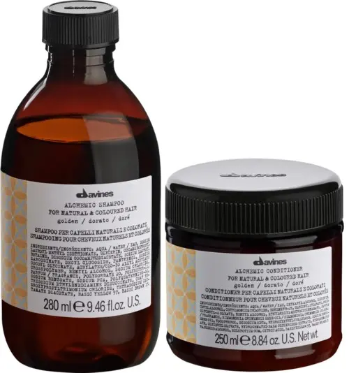 Davines Alchemic Golden Package