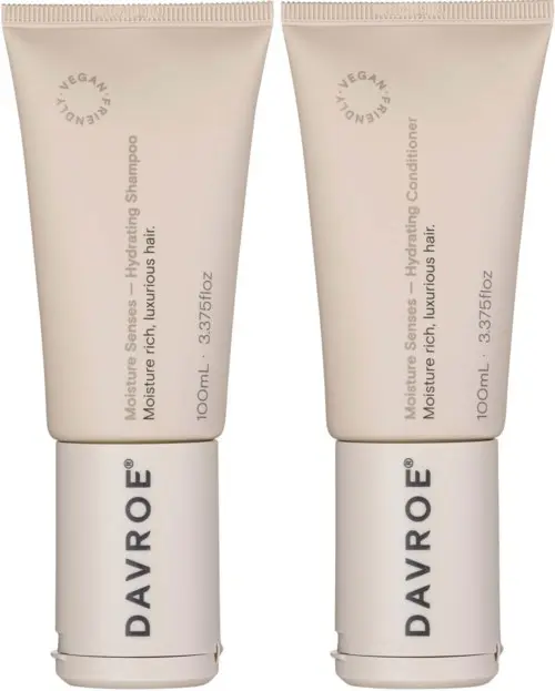 DAVROE Moisture Sense Hydrating Shampoo 100 ml & Conditioner 100 ml