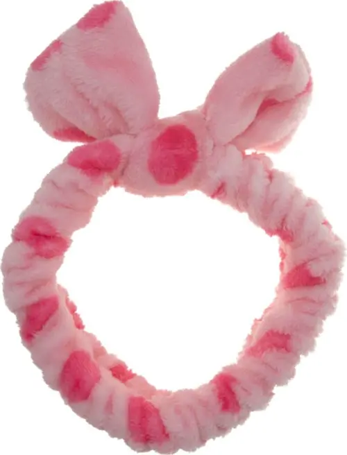 Dazzling Beauty Head Band Pink Dots