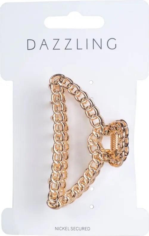 Dazzling Gold Colored Hair Clip