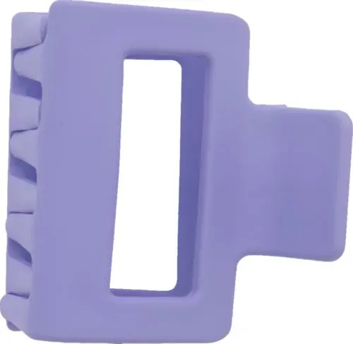 Dazzling Hair Clip Square 5 cm Light Purple