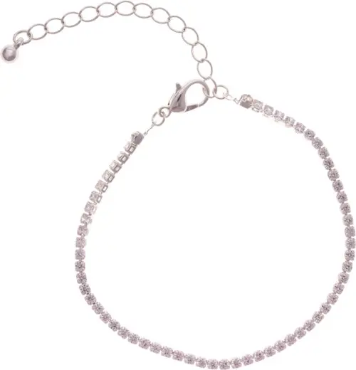 Dazzling J2 Tennis Bracelet Silver