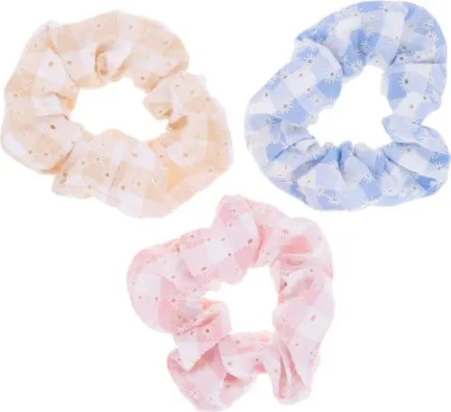 Dazzling Scrunchie 3-Pack Flower
