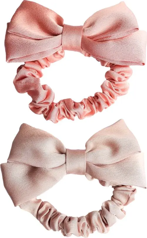 Dazzling Scrunhies Bow 2 pcs 2 stk