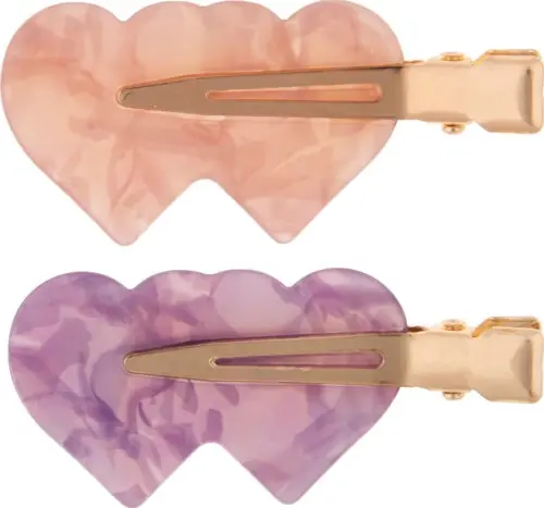 Dazzling Styling Hair Clip Valentine 2 pcs