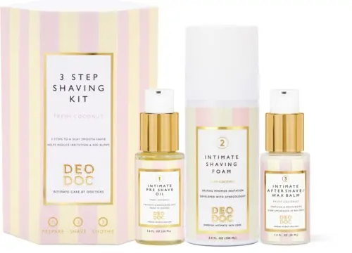 DeoDoc 3-Step Shaving Kit