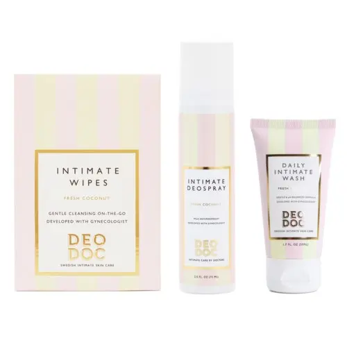 DeoDoc Intimate Hygiene Starter Kit Fresh Coconut