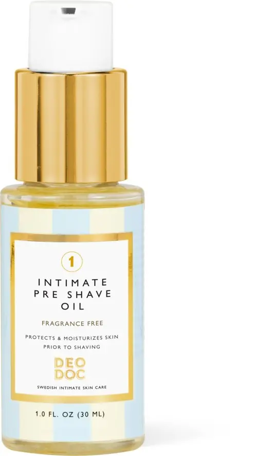 DeoDoc Pre-Shave Oil - Fragrance Free 30ml