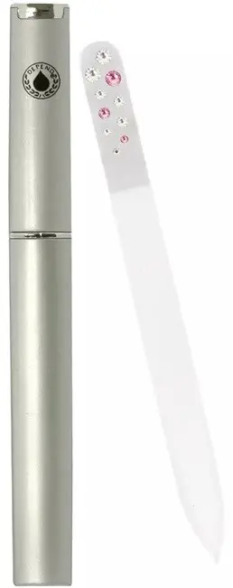 Depend Cosmetic Glass Nail File Salon Pro with Case