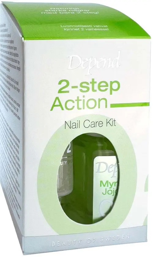 Depend Cosmetics O2 Nail Care 2 step Action Nail Care Kit 1