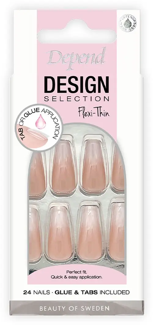 Depend Cosmetic Design Selection French Fade Coffin