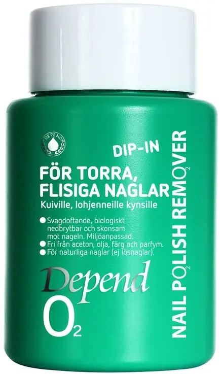 Depend O2 Dip-in För Torra & Flisiga Naglar 75ml