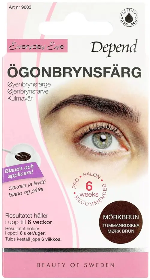 Depend Eyebrow Color Dark Brown