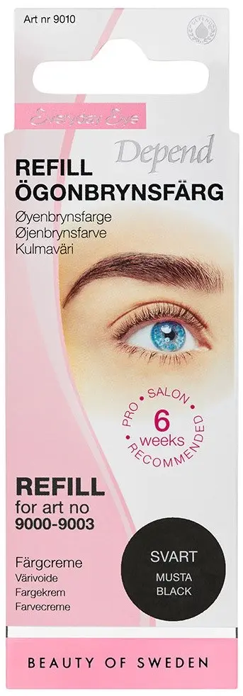 Depend Refill Eyebrow Color Black