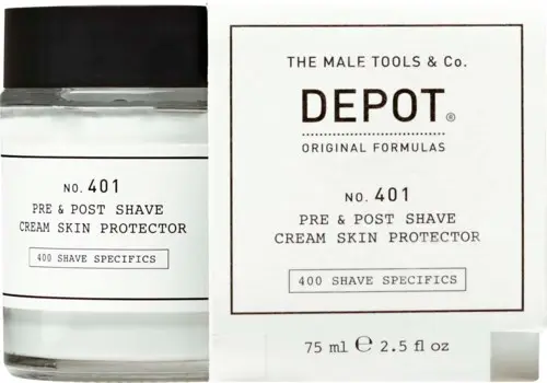 DEPOT MALE TOOLS No. 401 Pre & Post Shave Cream Skin Protector 75 ml