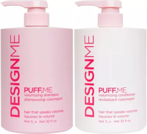 Design.Me PUFF.ME Bundle Volumizing Shampoo 1000 ml & Conditioner 1000 ml