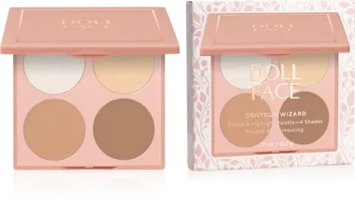 Doll Face Contour Wizard Sculpt & Highlight Palette 10,5G