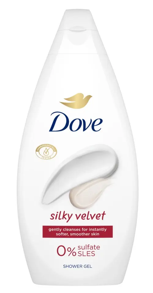 Dove Shower Gel Silky Velvet 450 ml