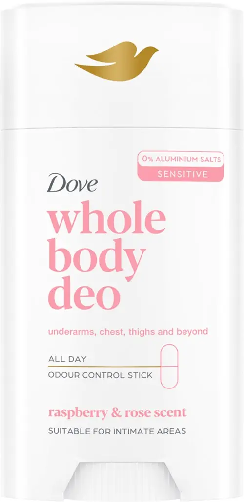 Dove Whole Body Deodorant Raspberry & Rose Deodorant Stick 75 ml