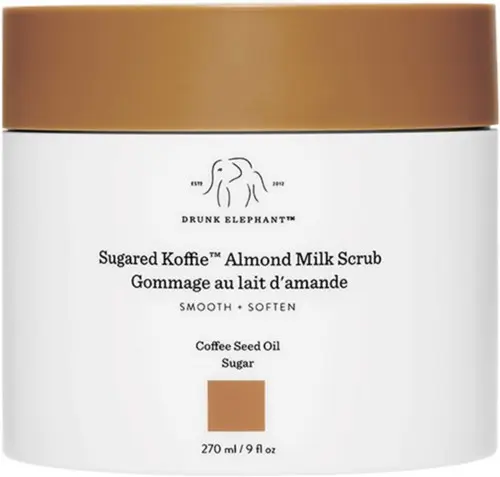 Drunk Elephant Sugared Koffie Almond Milk Body Scrub 300 ml
