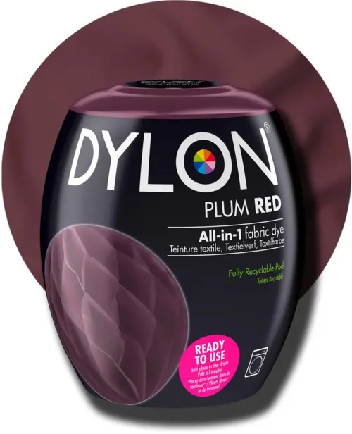 Dylon all-in-1 textilfärg  51 Plum Red