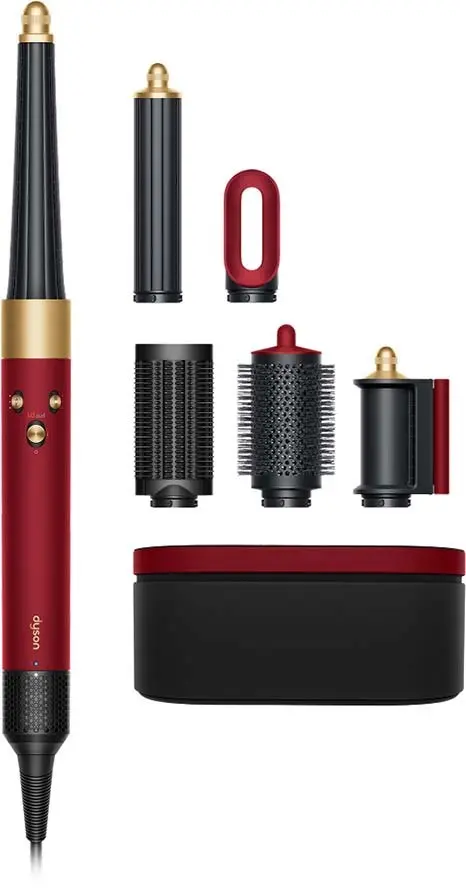 Dyson Hårføner Airwrap i.d. Multi-Styler & Dryer Straight + Wavy Red Velvet/Gold