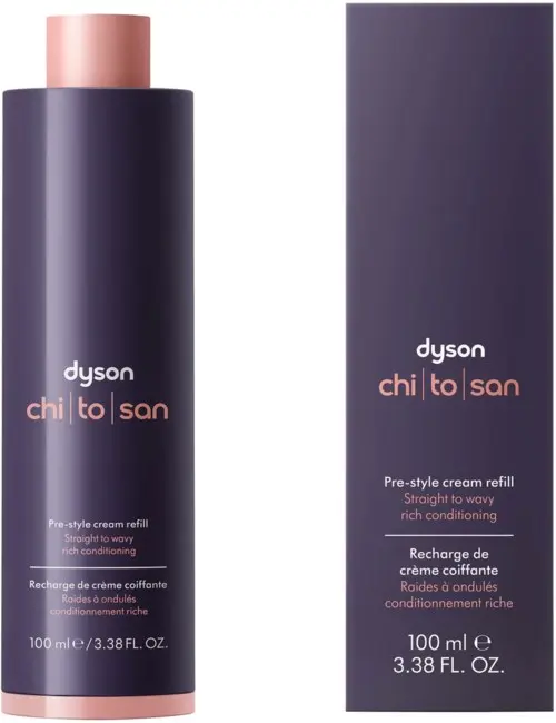 Dyson Pre-style Cream Refill Straight to Wavy, Rich Conditioning 100ml